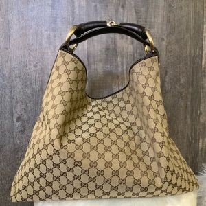 Gucci - Large Horse Bit GG Hobo